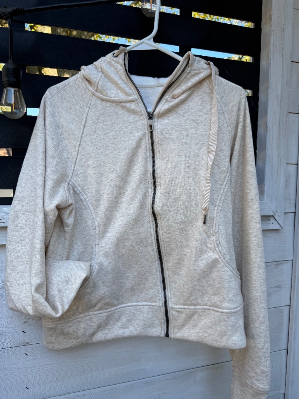 NWT Soft Oatmeal Hoodie